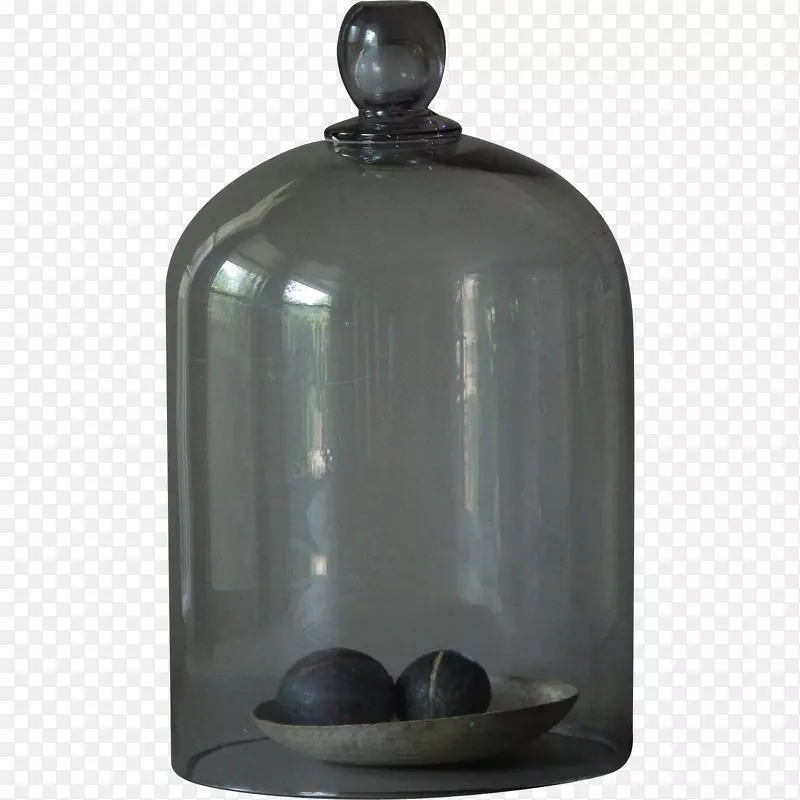 玻璃法国正式花园衣柜钟罐古董玻璃