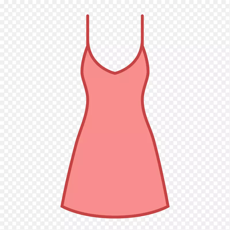 滑动电脑图标连衣裙