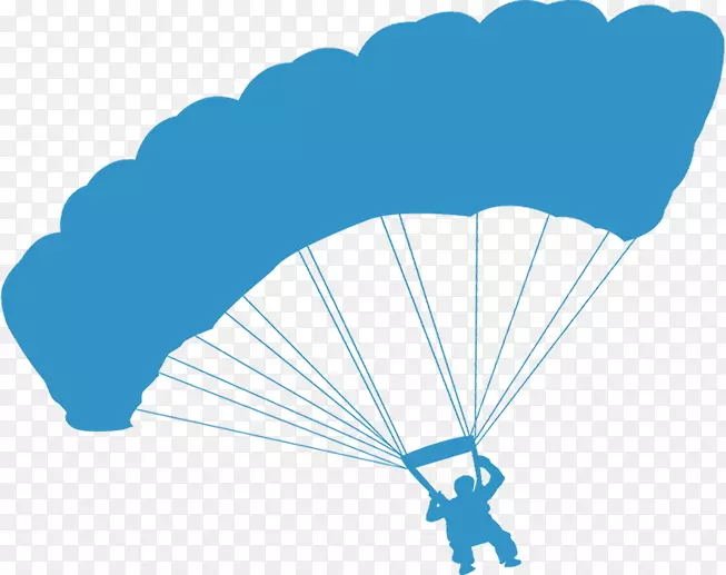 跳伞降落伞滑翔伞双人跳伞运动-降落伞