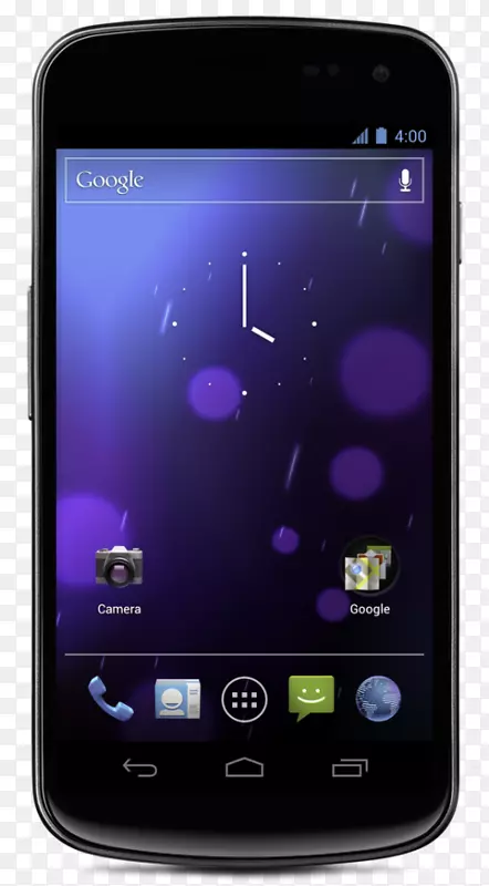 Galaxy Nexus的Android冰淇淋三明治智能手机-智能手机