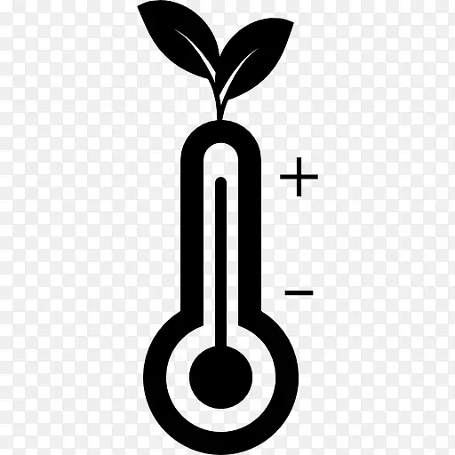 温度计温度计算机图标摄氏