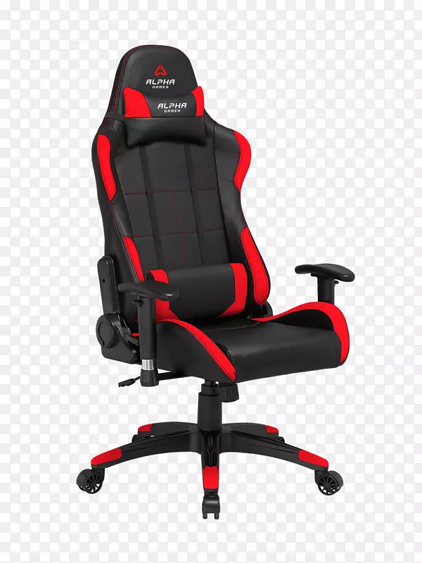 游戏玩家红椅电子运动黑椅