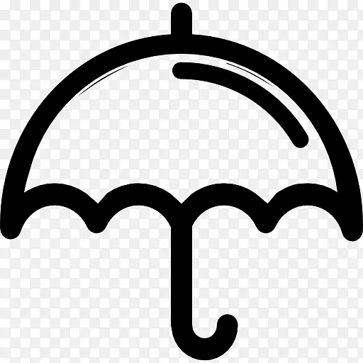 雨伞电脑图标雨夹子艺术伞