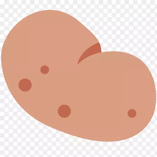 甘薯表情符号鸡穆尔库格尔-马铃薯