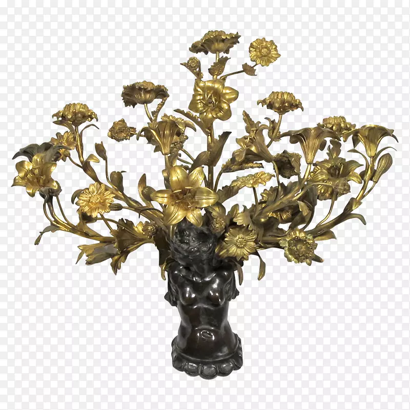 01504青铜花瓶树-花瓶