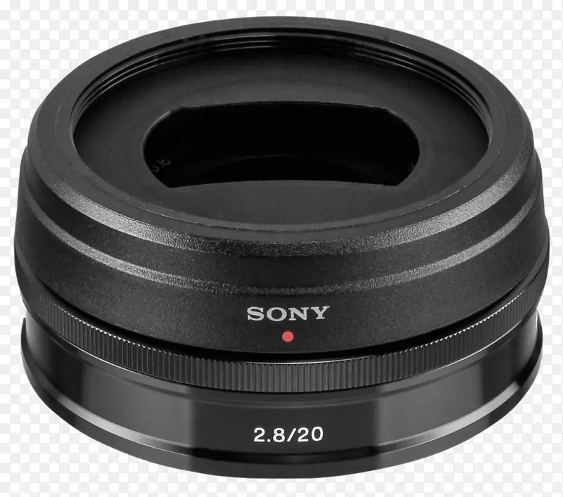索尼e-挂式广角镜头索尼e 20 mm f/2.8相机镜头