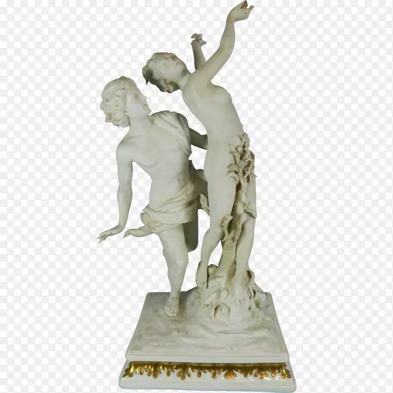 阿波罗和达芙妮雕像大理石雕塑