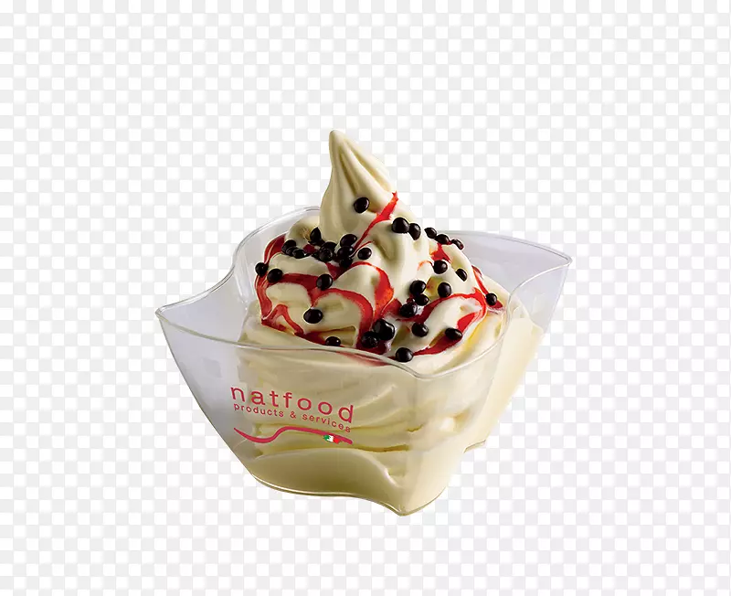 圣代冷冻酸奶冰淇淋布兰奇夫人软糖冰淇淋