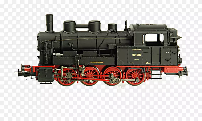 铁路运输机车发动机模型.列车