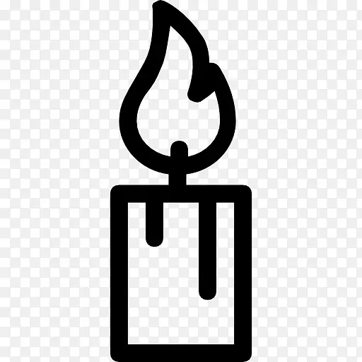 蜡烛电脑图标弗莱皮克公司版权下载-蜡烛