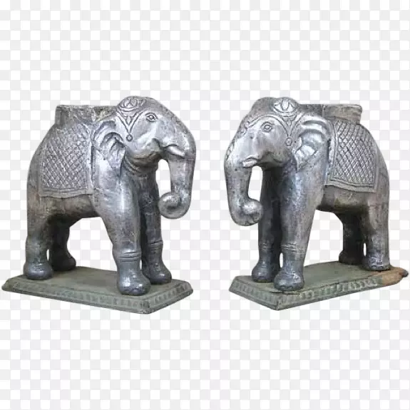 印度象非洲象雕像雕刻-大象