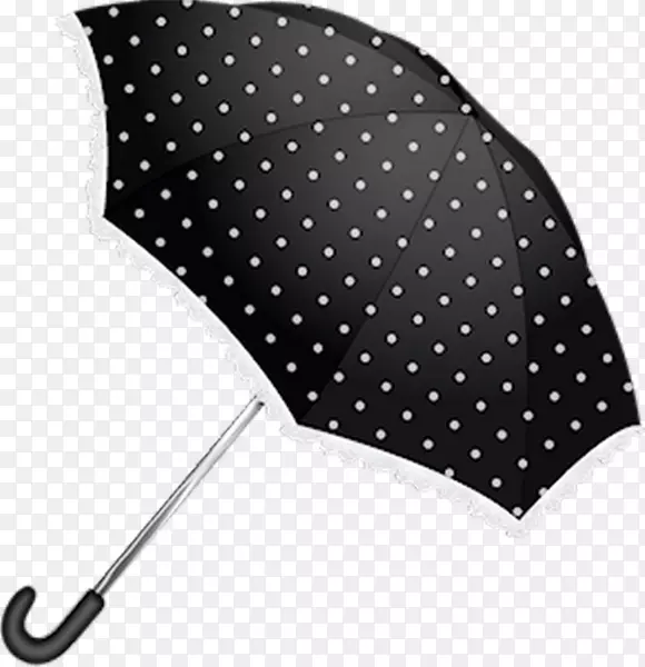 雨伞圆点伞