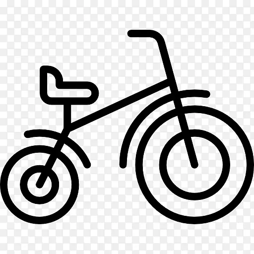 自行车训练轮电脑图标自行车剪贴画.自行车