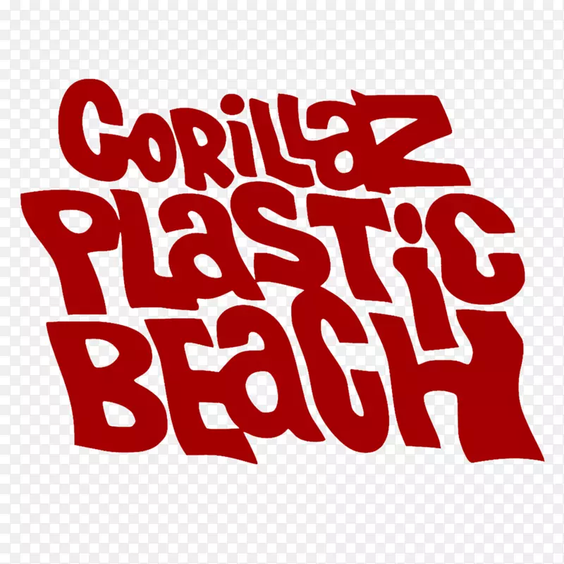 二维塑料沙滩戈里亚兹t恤面条t恤