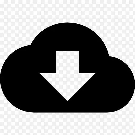 云计算下载计算机图标云存储云计算