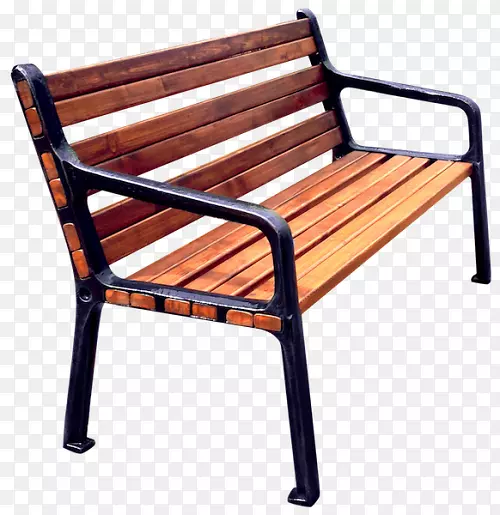 长凳家具椅公园铸铁椅