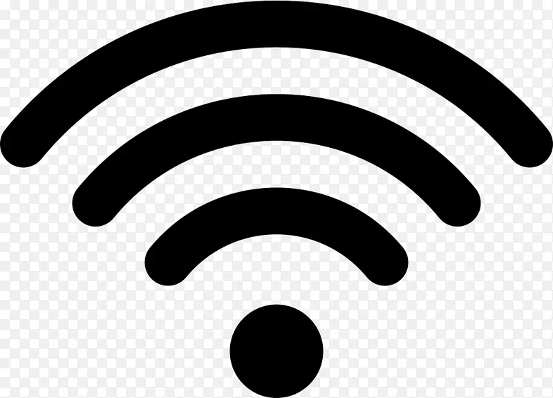 Wi-fi计算机图标封装了PostScript剪辑艺术符号