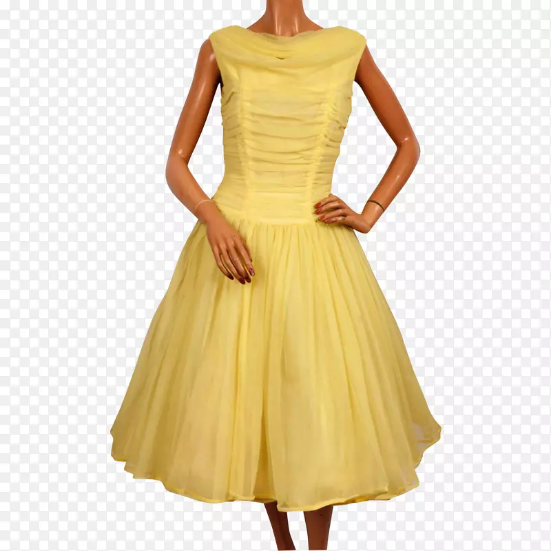 20世纪50年代派对礼服、老式服装、舞会礼服