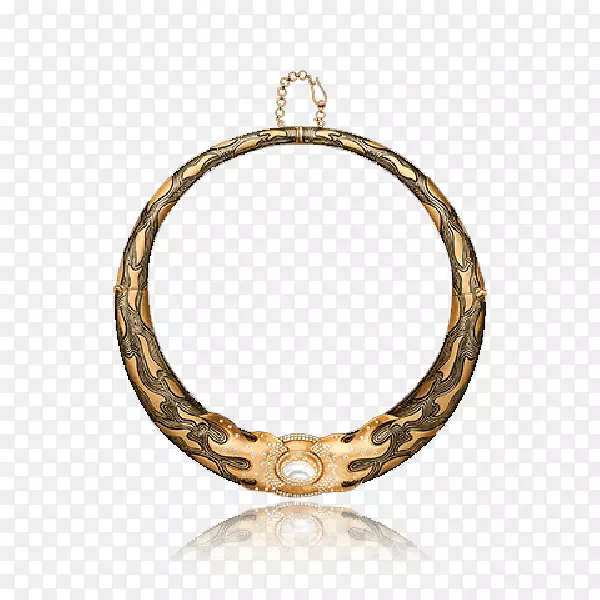 昆丹珠宝金项链首饰设计-珠宝