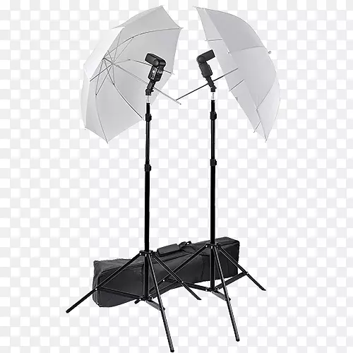 雨伞摄影相机闪动三脚架伞