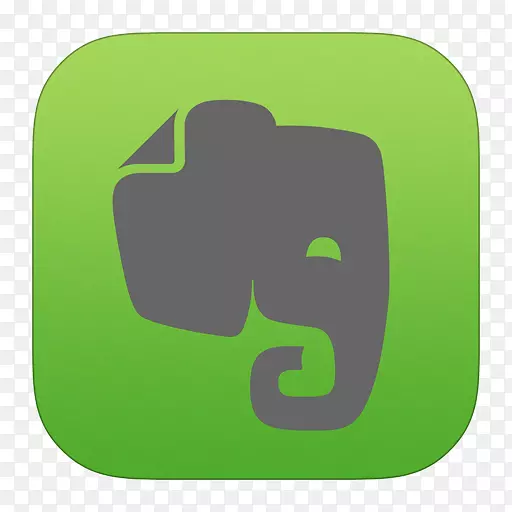 Evernote电脑图标设计-android