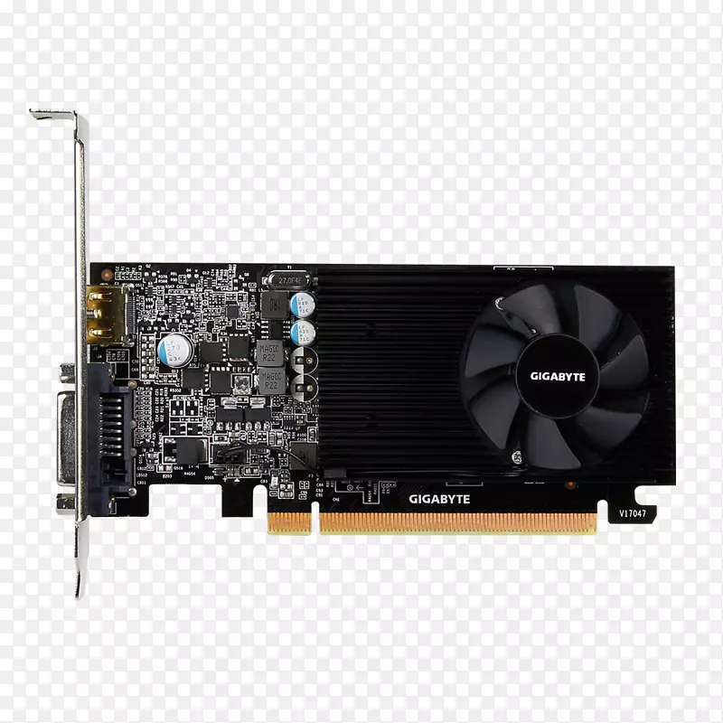 显卡和视频适配器NVIDIA GeForce GT 1030计算机机箱和外壳GDDR 5 SDRAM千兆字节技术