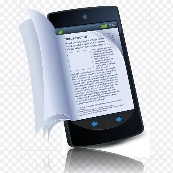 电子图书移动电话智能手机-书籍
