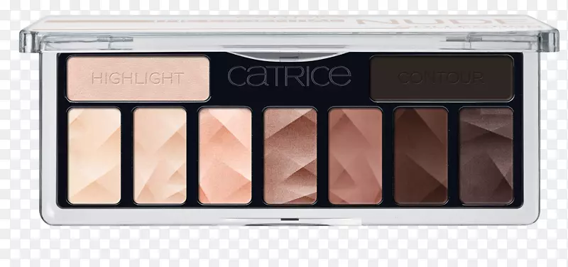 凡士特眼影调色板化妆品灯Catrice HD液体覆盖-光