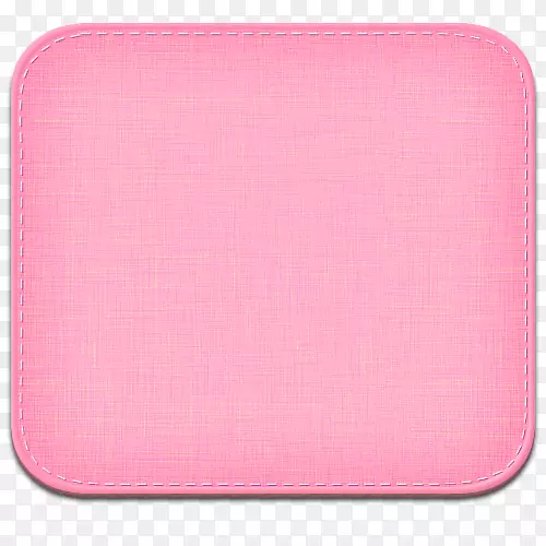 矩形粉红m形设计