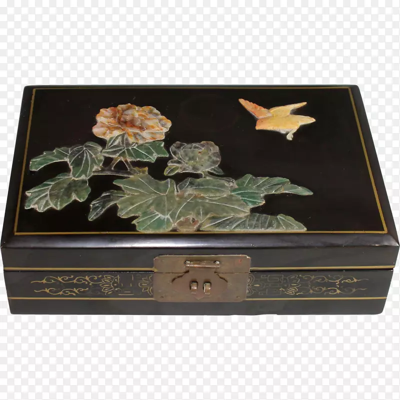箱式棺材、珠宝、漆器、古董盒