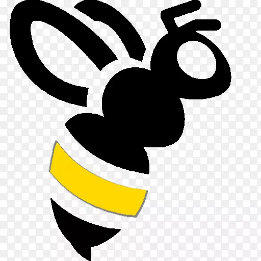 蜜蜂电脑图标欧洲黑蜂夹艺术