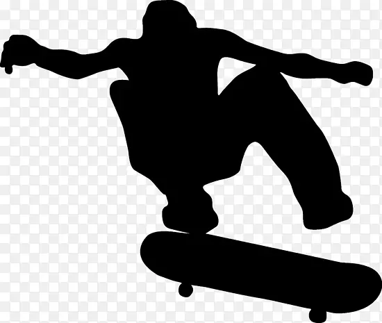 滑板极限运动剪贴画-滑板