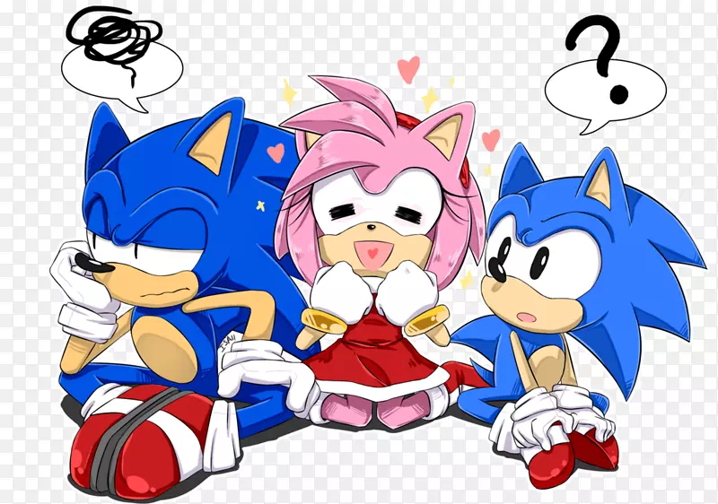 Sonic&Sega全明星竞走声波刺猬艾米升起影子刺猬声波英雄声波刺猬