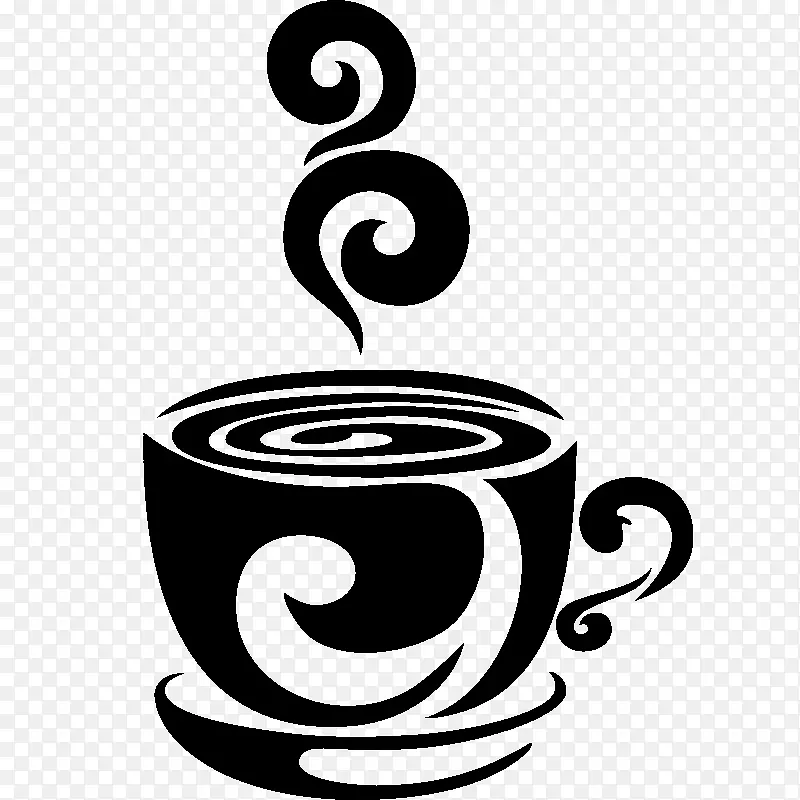 咖啡杯浓咖啡厅模板-咖啡