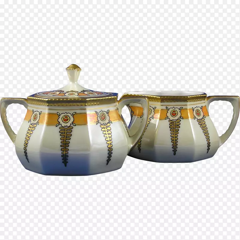 陶器瓶盖茶壶杯