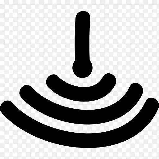 Wi-fi计算机图标无线符号