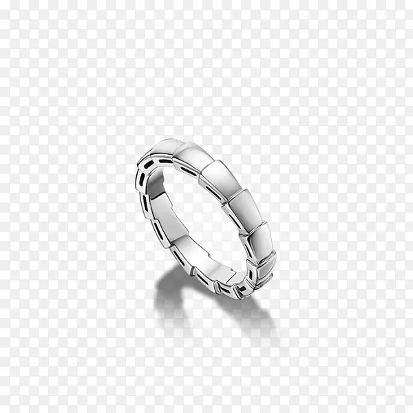 结婚戒指宝格丽金饰戒指