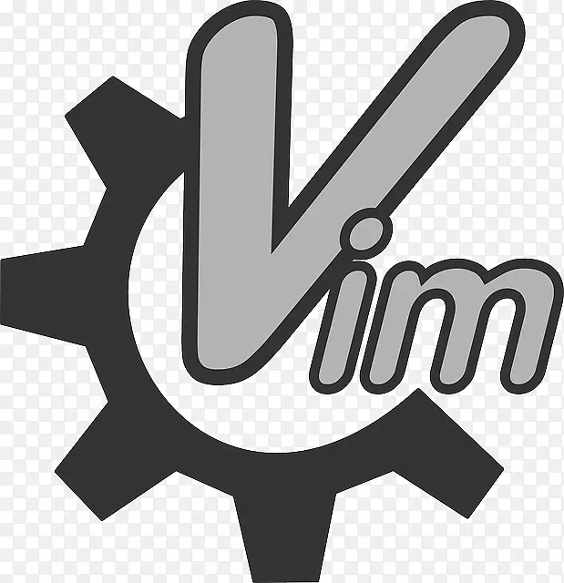 VIM电脑图标文本编辑器剪辑艺术