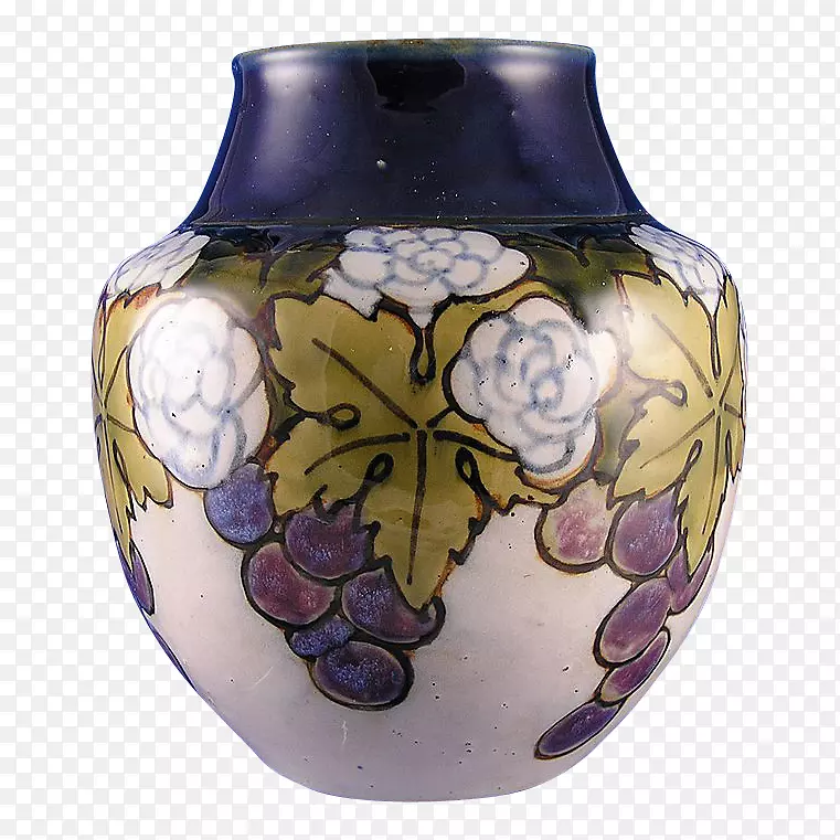花瓶陶瓷陶器葡萄花瓶