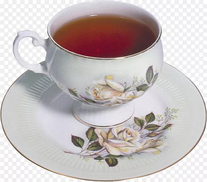 茶托伯爵茶，咖啡杯，剪贴画