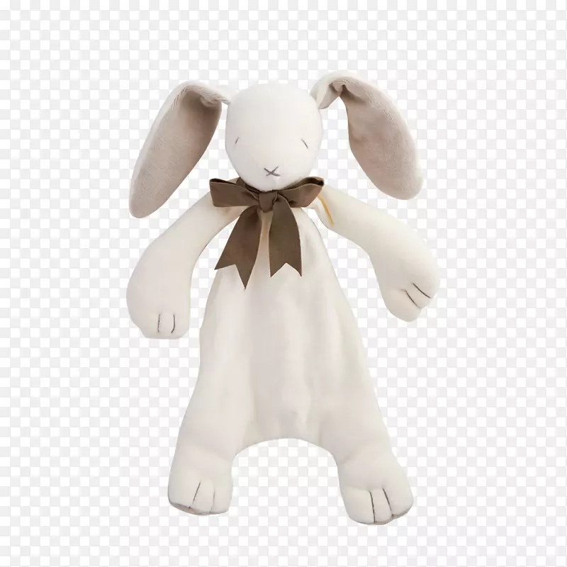 舒适的毛绒动物&可爱的玩具兔子毛毯-兔子