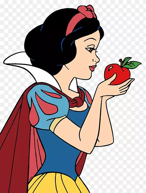 雪白苹果iphone x迪士尼公主白雪公主