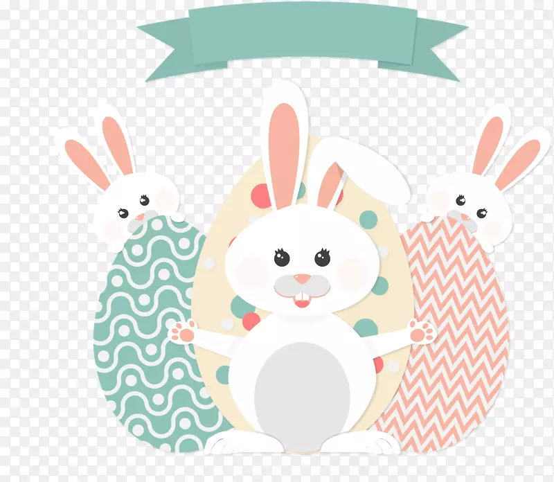 复活节兔子复活节彩蛋-复活节