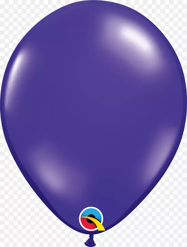 玛拉气球紫色派对蓝色气球