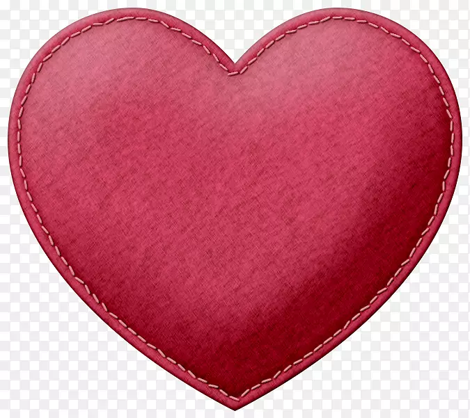 心脏光栅图形红色剪辑艺术-心脏