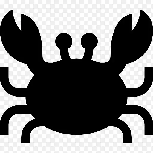 蟹龙虾电脑图标-螃蟹