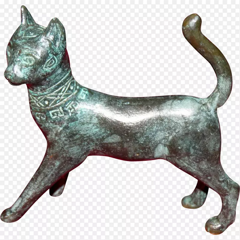 猫青铜雕塑-猫