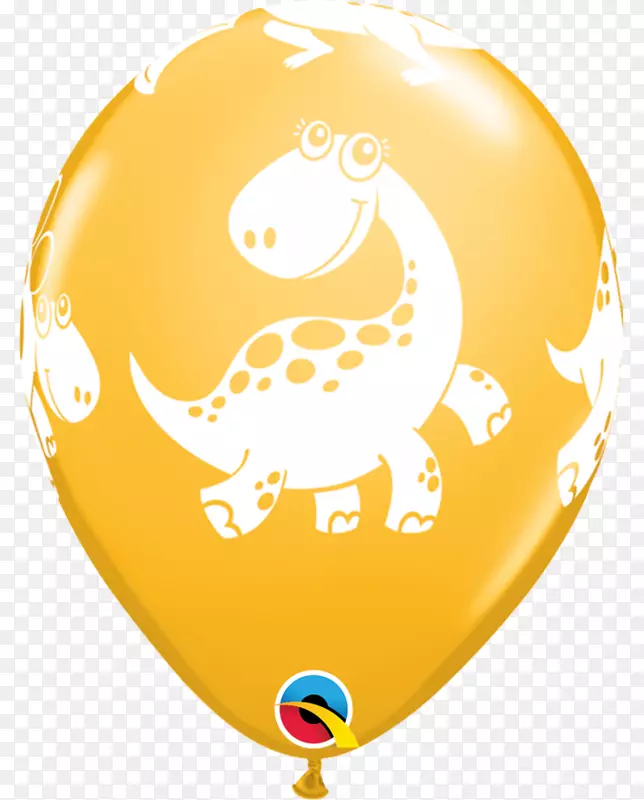气球派对恐龙生日礼物-气球