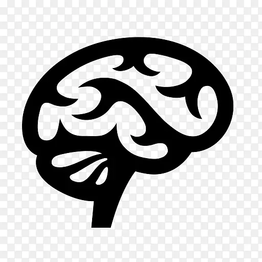人脑计算机图标大脑-大脑