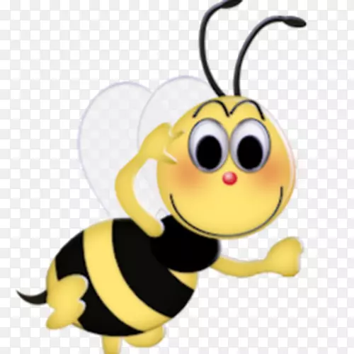 大黄蜂蜜蜂剪贴画-蜜蜂